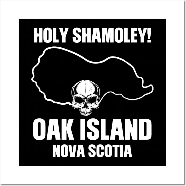 Oak Island Canada Hunting Wall Art by Realfashion